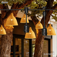 Support de lampe suspendue E27 BELT LIGHT pour bande lumineuse E27, support de lampe suspendue pour guirlande lumineuse E27, extérieur IP65