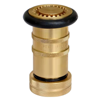 Système d'incendie Hongan NST/NH 1,5 pouce avec buse en laiton, jet de pulvérisation, tuyau d'incendie, accessoires d'équipement de lutte contre l'incendie, ceinture d'eau