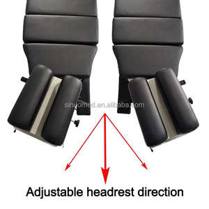 Lit médical électrique inclinable pour la rééducation, <span class=keywords><strong>table</strong></span> de massage pour l'entraînement à la position debout - Product Image 6