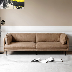 أحدث تصميم على الطراز الإيطالي صالة جناح أريكة Canape 3 أماكن أرائك فاخرة وحدات أريكة مقطعية لغرفة المعيشة - Product Image 1