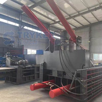 Machine de compactage et de pressage automatique PLC pour ferraille d'alliage, fil d'aluminium, fil d'acier, cuivre et canettes de bière, prête à l'expédition