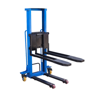 מלגזה חשמלית ניידת להעמסה עצמית מיני 500 ק\"ג 1000 ק\"ג, מלגזה ידנית להרמה עצמית - Product Image 2