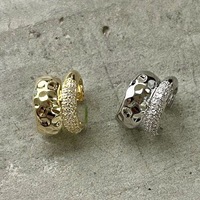 Boucles d'oreilles manchettes double couche non percées Bijoux de mode Boucles d'oreilles à clip pour femmes et filles