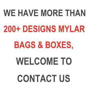 Cercle refermable personnalisé cd C forme sac exotique 8e 3.5g 8e dessin animé bonbons découpés Cali <span class=keywords><strong>Dvd</strong></span> étui Mylar sacs avec boîte de présentation - Product Image 6