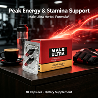 Complément de capsules de racine de Maca pour une puissance masculine accrue, suppléments populaires pour l'énergie, capsules Man Plus extra