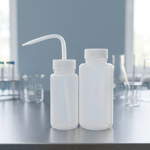 UNI-Sci Wide Neck Laboratory Wash Bottle PP & LDPE Material 250ml Capacity Model C46042 <b>Lab</b> Use - Product Image 3