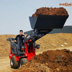 Alat Berat EVERUN ER1220 1200kg EPA 4 Buatan China Berkualitas Baik, Peralatan Konstruksi Baru, Wheel Loader Kecil untuk Kebun dan Pertanian - Product Image 1