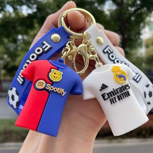 Porte-clés en plastique transfrontalier pour maillot de football, figurine de dessin animé, breloque de sac à dos, porte-clés de voiture, petit cadeau, vente en gros - Product Image 1