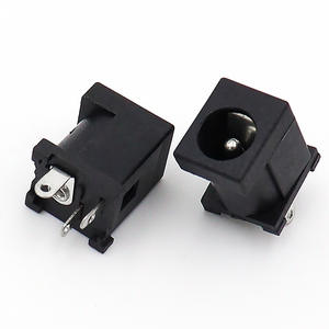 Conector DC012A, Enchufe de Alimentación Resistente a Altas Temperaturas, Retardante de Llama, 2.0/2.5, 3 Pines, Carga CC Vertical, Hembra, 5521 - Product Image 1