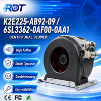 Módulo de Refrigeración AC Original K2E225-AB92-09 6SL3362-0AF00-0AA1, Reemplazo de Ventilador Centrífugo para Gabinete de Variador de Frecuencia