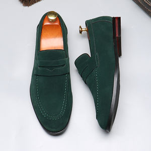 Chaussures de créateur sur mesure pour hommes, chaussures bateau, chaussures habillées Oxford tendance pour hommes d'affaires - Product Image 1