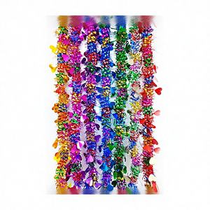 उत्सव पार्टी की सजावट नए पर्यावरण के अनुकूल उज्ज्वल उच्च गुणवत्ता वाले प्लास्टिक रंग ड्रैगन बॉल पीठ दिल रिबन jh11930 चीन - Product Image 1