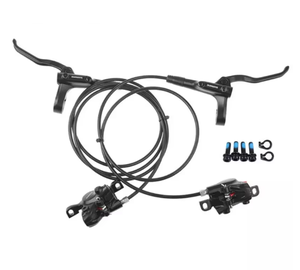 Ensemble de freins à disque hydrauliques <span class=keywords><strong>Shimano</strong></span> <span class=keywords><strong>BR</strong></span> <span class=keywords><strong>MT200</strong></span>, avant 800 mm et arrière 1450 mm, ensemble de freins à disque hydrauliques <span class=keywords><strong>BR</strong></span>-BL-<span class=keywords><strong>MT200</strong></span>, avant et arrière - Product Image 2