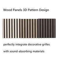 Le panneau acoustique mural en lattes de bois Akupanel, best-seller moderne, est utilisé pour les échantillons de murs intérieurs.