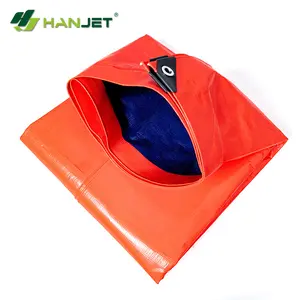 Hanjet PE Tarpaulin bìa và Tarp CuộN nhà máy nhà sản xuất Grs Rosh đạt được tất cả các GSM màu sắc và kích thước có sẵn