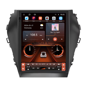 Carplay inalámbrico Android Auto Android 13 para Hyundai Santa Fe/ix45 2015-2017 <span class=keywords><strong>Kit</strong></span> de panel de coche de 9,7 pulgadas Marco de fascia de radio - Product Image 1