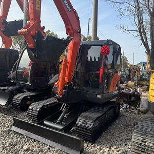 Used Doosan DX60W Hydraulic Crawler Excavator 6 Ton Engine Gearbox Gear PLC 2024 <b>Model</b> Low Working Hours EPA CE Certified - Product Image 1