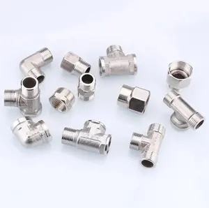 1/2 3/4 BSP Female Male Thread Tee Type Reducing Stainless Steel Elbow Butt Joint Adapter Adapter Coupler Plumbing Fittings