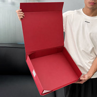Boîte cadeau magnétique pliable de luxe, boîte magnétique, grandes boîtes cadeaux en gros