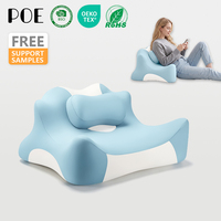 Almohada de Espuma Viscoelástica de Alta Calidad, Personalizable, con Forma de Alien, para Adultos, para Dormir Boca Abajo y Leer en Posición Prona