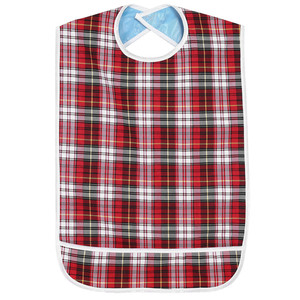 Special Price Wholesale <strong>Adult</strong> PVC <strong>Bib</strong> Hospital Washable Personalized Reusable Absorbent <strong>Bib</strong> - Product Image 5