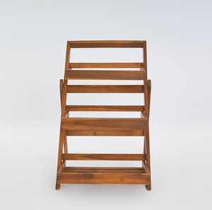 3-Layer High Quality Wooden Garden Planter Customize Color Planter for Flower Plant <b>Vegetable</b> - Product Image 1