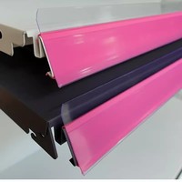 Bande de signalisation pour étagère de supermarché, bande d'étiquetage d'étagère, bande de prix en plastique, bande de signature de prix plate