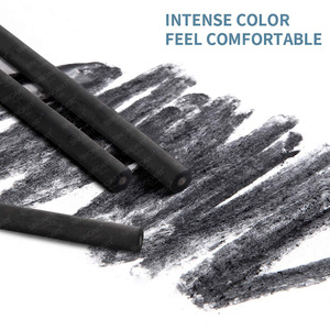 Set di 25 Matite di <span class=keywords><strong>Carboncino</strong></span> SINOART <span class=keywords><strong>a</strong></span> Basso MOQ, Bastoncini di <span class=keywords><strong>Carboncino</strong></span> di Salice Circa 4-5mm di Diametro per Disegno - Product Image 4