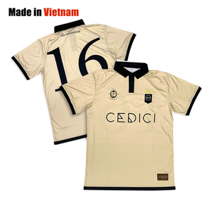 Custom <b>Retro</b> Street Soccer Jersey with Sublimation Logo Design Blank <b>Football</b> Shirt - Product Image 1