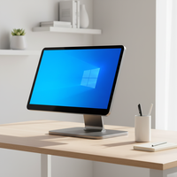 Système de point de vente tout-en-un ultra fin 15,6 pouces Win10/11/Android, caisse enregistreuse Windows, terminal de paiement