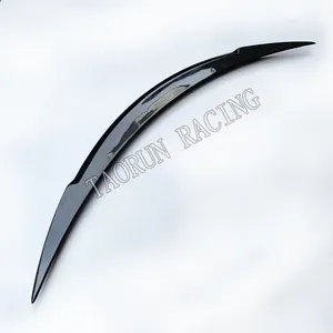 Aileron d'aile de coffre arrière en Fiber de carbone de Style V pour <span class=keywords><strong>Tesla</strong></span> <span class=keywords><strong>Model</strong></span> <span class=keywords><strong>S</strong></span> Sedan 60 70 75 85 90 D <span class=keywords><strong>P85D</strong></span> P90D P100D 2012 - 2019 - Product Image 4