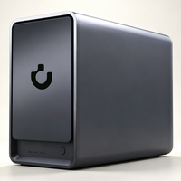 Stockage NAS Cloud Privé S2 à 2 Baies RK3568 ARM Cortex-A55 4 Go LPDDR4X 2.5GbE Linux NAS pour la Sauvegarde de Données à Domicile et pour les Petits Bureaux