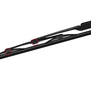 ใบปัดน้ำฝนโลหะแบบแบน ใบปัดน้ำฝนอเนกประสงค์สำหรับกระจกหน้ารถ - Product Image 3