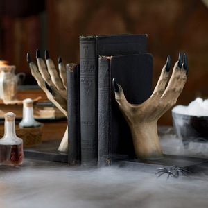 Soporte para Libros de Resina con Forma de Mano de Bruja, Decoración de Halloween, Adorno para Escritorio Interior - Product Image 2
