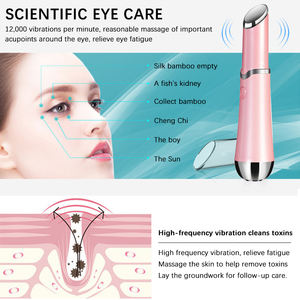 Portátil inteligente elétrica aquecida massagem caneta Hot Compress Face Lift pele rejuvenescimento olho massageador aparelho <span class=keywords><strong>Mini</strong></span> <span class=keywords><strong>Eye</strong></span> Massage Pen - Product Image 2