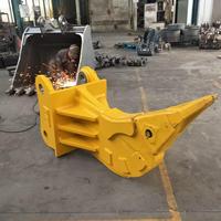 Nouvel accessoire de déchiqueteur pour excavatrice Yuntang, dent de roche vibrante en matériau Q235B pour excavatrices de 3 à 45 tonnes, utilisation en construction