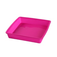 Heißes Chinesisches Produkt Großhandel SK Marke 3D Umweltfreundliche Ofenfeste Kuchendekorations-Silikonformen Quadratische Form MOQ 500 Stück