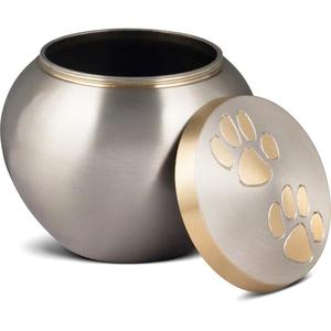 Urnas de cremación de mascotas, urnas de Metal personalizadas de nuevo diseño, suministros funerarios para cenizas humanos, urnas de latón sólido - Product Image 2
