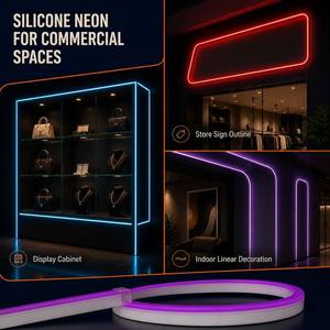 Tube en silicone pour bandes LED flexibles 12V - Product Image 5