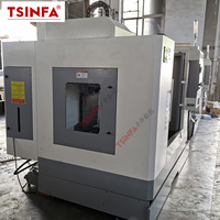 5 axes table rotative cnc fraiseuse verticale VMC650 XH714 traitement graphite matériel Chine centre d'usinage prix 12T ATC
