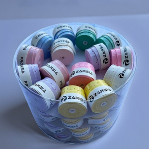 <span class=keywords><strong>Raquette</strong></span> de tennis en PU personnalisée, <span class=keywords><strong>raquette</strong></span> de badminton, pagaie de pickleball, surgrip multicolores, bande antidérapante, grip portable ZARSIA - Product Image 1