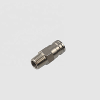 Raccord de pulvérisation haute pression en laiton 9,52 mm * 1/4 à filetage mâle pour système de brumisation et de refroidissement de jardin