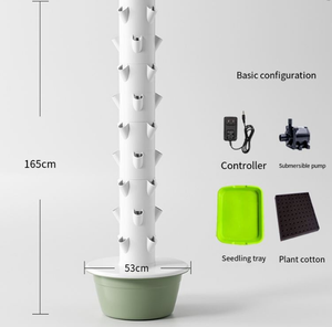 Dọc tháp hydroponics hệ thống hydroponics hệ thống vườn aeroponic tháp trang trại tự động - Product Image 4