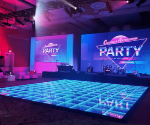 Panel de Pantalla LED Interactivo a Todo Color para Pista de Baile P3.91 para Exteriores, Pantalla LED Impermeable para Piso, para Escenarios, Discotecas y Baile - Product Image 2