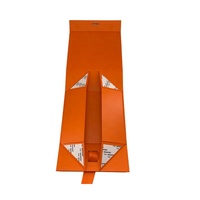 Boîtes en papier rigides magnétiques imprimées sur mesure en gros Emballage de luxe de couleurs personnalisées pour chaussettes vêtements ruban