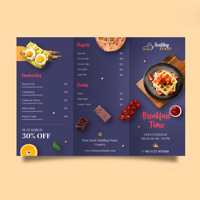 Layanan cetak kustom A6 Leaflet Booklet Glossy kardus Flyers 300g A5 brosur Pamphlets bisnis selebaran iklan