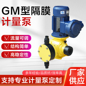 Pompe doseuse à membrane mécanique GM 1.5, débit 10 Lpm, pour traitement des eaux usées, résistante aux acides et aux alcalis - Product Image 3