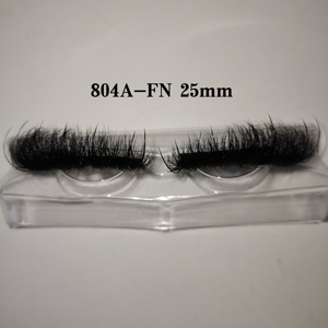 Ciglia Finte Voluminose con Effetto Spikes, Ciglia Finte All'ingrosso con Etichetta Privata, Ciglia <span class=keywords><strong>a</strong></span> Striscia Hot Sale che Sembrano Extension - Product Image 4