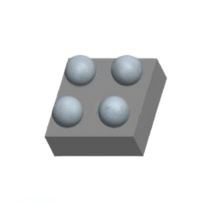 ชิ้นส่วนวงจรอิเล็กทรอนิกส์ GLF71313 4 ufbga การจัดการพลังงาน WLCSP (PMIC) - Product Image 1