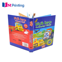Service d'impression personnalisé Livres de planche pour enfants Taille personnalisée couleur bébé photo lecture apprentissage 3D livre Pop up